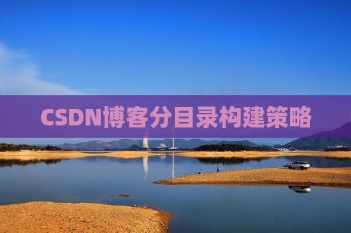 CSDN博客分目录构建策略